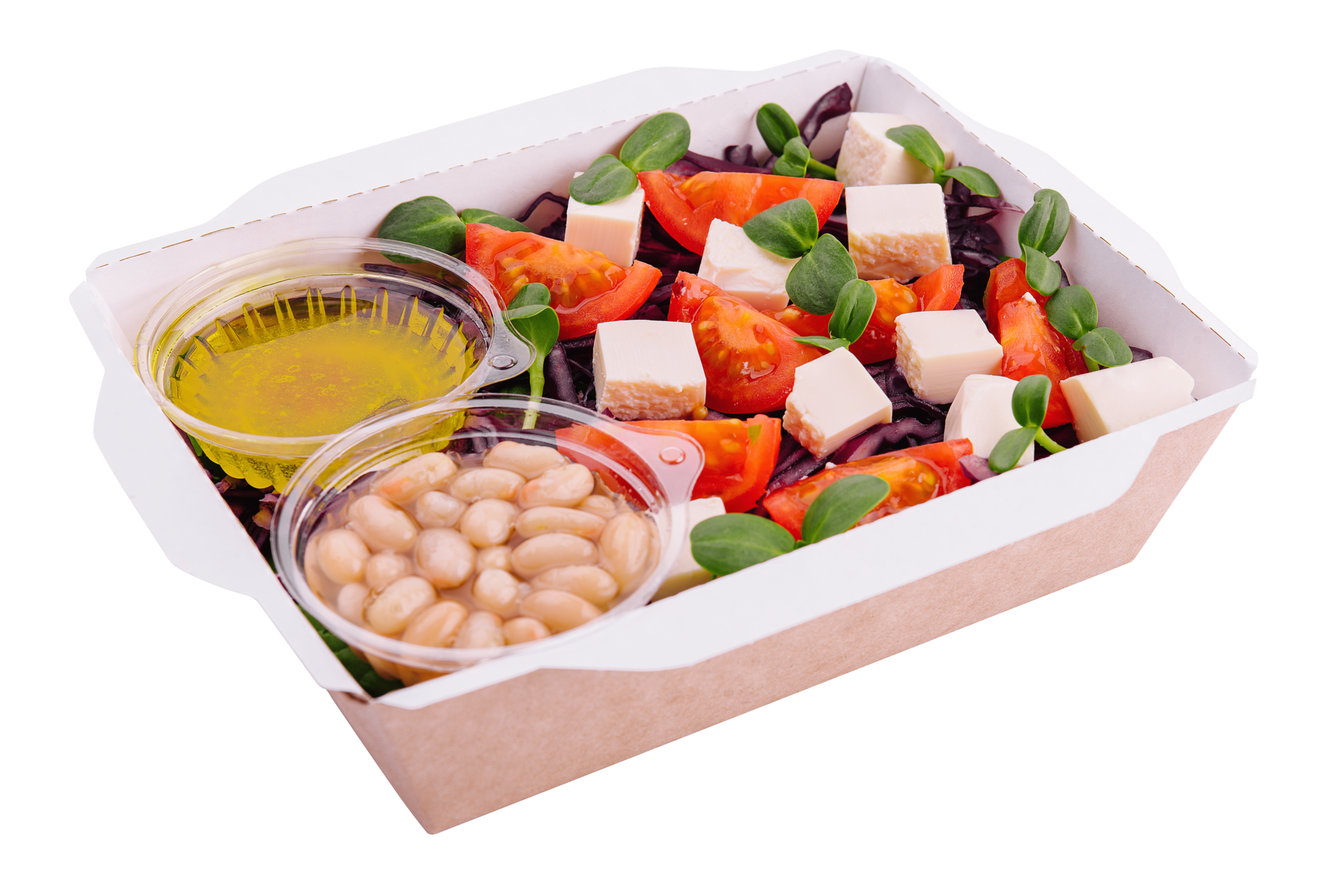 Сrispy salad (proteine vegetale Vit D & K) 