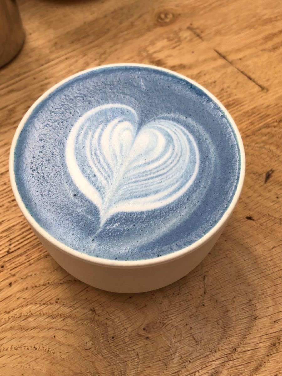 Matcha latte Blue